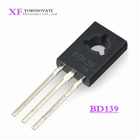 50 Uds BD139 D139-126 NPN 1.5A 80V NPN Epitaxial Transistor triodo ► Foto 1/3