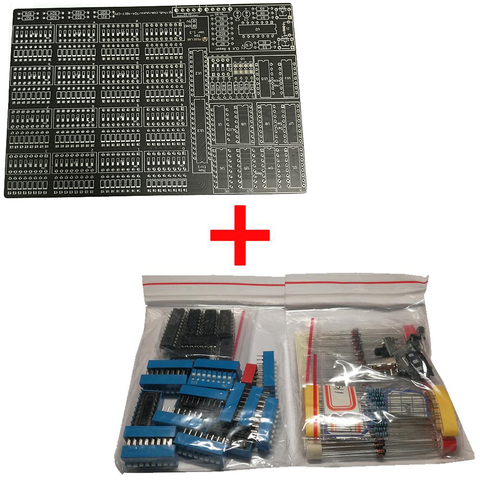 Kit de CPU TD4 DIY, PCB y todos los componentes, hacer un CPU simple pero completo ► Foto 1/1