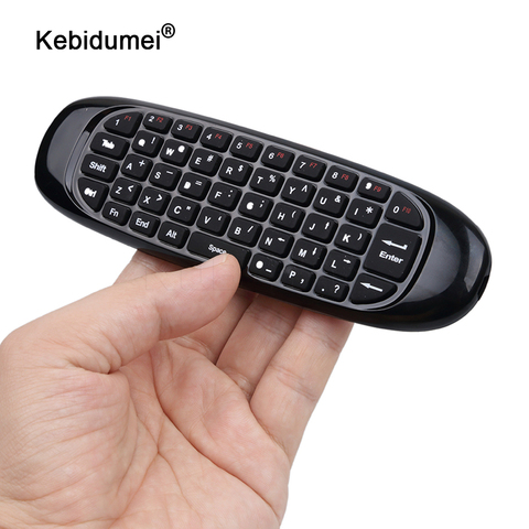 Teclado inalámbrico giroscopio de 6 ejes, 2,4 GHz, ratón inalámbrico Fly Air, Kyboards con Control remoto para Smart TV, Mini PC ► Foto 1/6