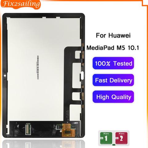 Montaje de pantalla Lcd para Huawei MediaPad M5 Lite LTE, 10 BAH2-L09, BAH2-W19, probado al 10,1, 100%