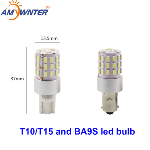 Bombillas LED de alta potencia H6W W5W T10, 194, 921, 3014, WY16W, Compatible con lámparas marcadoras de jardín para coches ► Foto 1/6