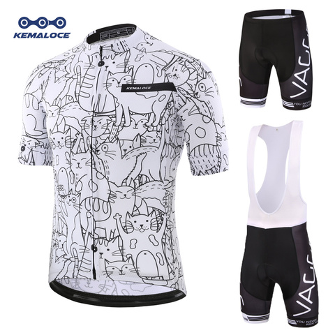 KEMALOCE-Conjunto de ropa de ciclismo Rro para hombre, uniformes para bicicleta de montaña, Verano ► Foto 1/6