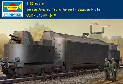 Trumpeter-tren blindado alemán PanzerTriebwagen, 1/35, 00223 ► Foto 1/1