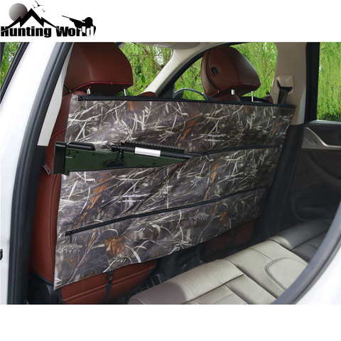 Bolsa organizadora de Rifle táctico, funda de pistola de tiro para vehículo SUV, asiento trasero de coche, accesorio de caza, envío directo ► Foto 1/6