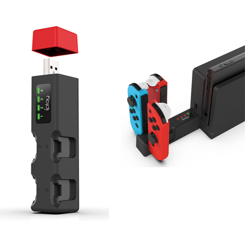 Mini USB alimentado por Dock Nintendo Switch, Joy Con, portátil, cargador LED para Nintendo Switch, Joycon, NS ► Foto 1/5