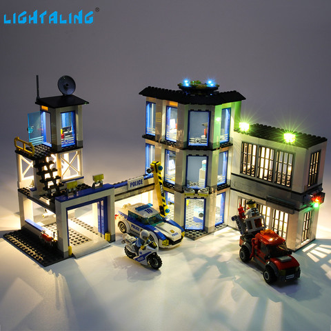 Lighting-Kit de luz Led para Estación de serie policial de ciudad, 60141 ► Foto 1/6