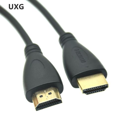 De alta velocidad 1080P 3D chapados en oro Cable HDMI-compatible con HDTV del divisor del conmutador HDTV XBOX PS3 computadora 0,5 m 1m 1,5 m 3m 5m 10m ► Foto 1/4