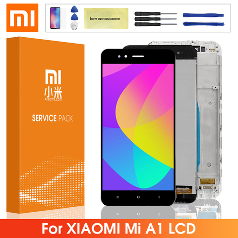 Pantalla LCD Original de 5,5 pulgadas para Xiaomi Mi A1, repuesto de Digitalizador de pantalla táctil con marco para Xiaomi Mi 5X A1 ► Foto 1/6