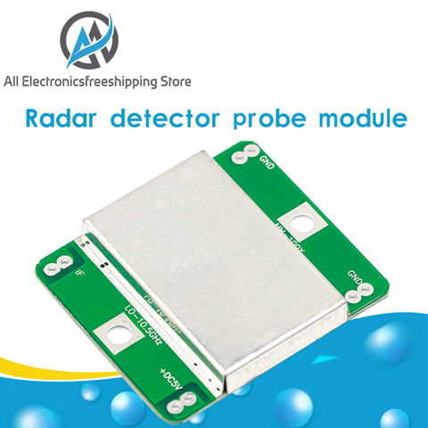 Radar Doppler de microondas módulo inalámbrico de Sensor de movimiento HB100 microondas Sensor de movimiento Detector de movimiento ► Foto 1/6