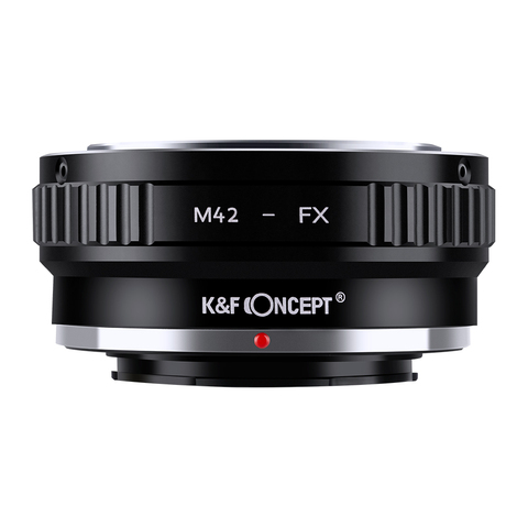 K & F concepto M42 EOS EF EF-S NIK F de Nikon AI FD Minolta AF lente de la cámara a FX Fuji X de Fujifilm adaptador de montaje DSLR para Fuji cuerpo ► Foto 1/6