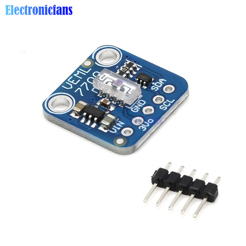 Herramientas de desarrollo de Sensor de precisión óptica, VEML7700, luz ambiental de baja potencia, Sensor Digital I2C para Arduino ► Foto 1/6