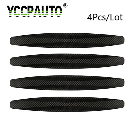 YCCPAUTO-Parachoques trasero y frontal de coche, accesorio protector para automóvil, anticolisión, barras de protección en negro y gris, 4 unidades ► Foto 1/6