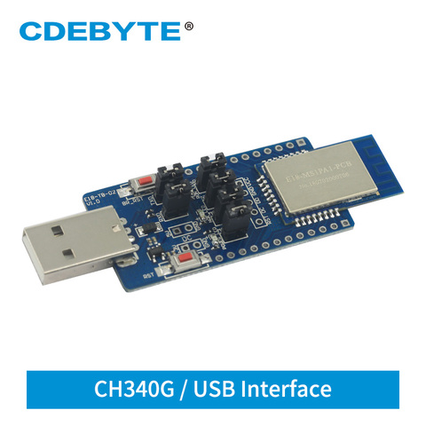 Placa de prueba E18-TBH-01 CH340G, USB, 2,4 GHz, 20dBm, módulo UART ZigBee ► Foto 1/2