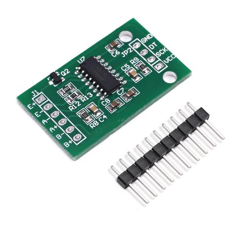 Módulo de Sensor de celda de carga HX711 de doble canal, sensores de presión de pesaje de 24 bits, Sensor AD de precisión para Arduino, electrónico, DIY, 5 uds. ► Foto 1/2