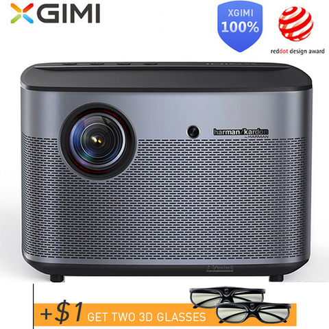 XGIMI H2 DLP proyector Full HD 1080 p obturador 3D 4 K Video proyector Android tv Bluetooth Wifi Teatro en Casa la compensación de movimiento ► Foto 1/5