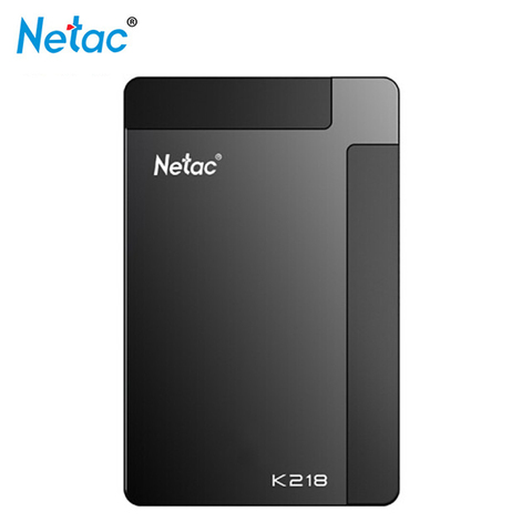 Original de memoria Netac USB 3,0 HDD 2 unidad Flash TB 2,5 pulgadas 1TB de disco duro externo portátil LED Drive 5400RPM K218 ► Foto 1/6