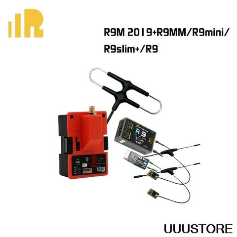 Frsky-Módulo R9M 2022 con R9MM, kit R9mini R9slim, módulo R9M 2022 y receptor R9, 915MHz, acceso firmwa, sistema RC de largo alcance ► Foto 1/6