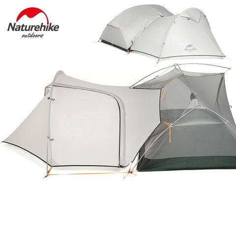 Naturehike-tienda de campaña Mongar 2 para 2 personas, doble capa, impermeable, ultraligera ► Foto 1/2