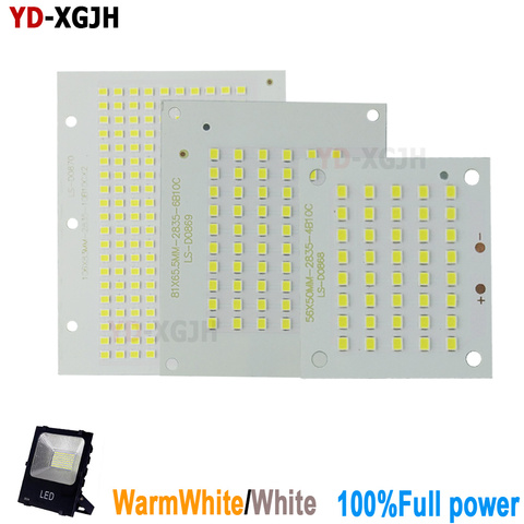 Reflector LED de potencia completa 100%, SMD2835, 10W, 20W, 30W, 50W, 100W, 150W, placa de LED PCB de aluminio para reflector led ► Foto 1/6