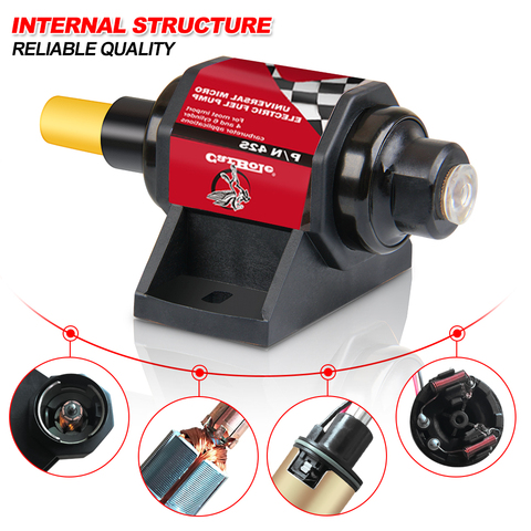 Bomba de gasolina de combustible Micro eléctrica Universal, 2-3,5 PSI, baja presión, 42 GPH, 12V ► Foto 1/6