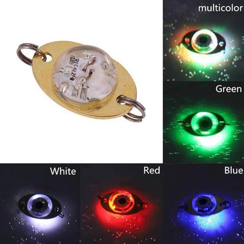 1pc LED Fish Lamp Mini Fishing Lure Light LED Deep Drop Underwater Eye Shape Fishing Squid Fishing Bait Luminous Lure Wholesale ► Foto 1/6