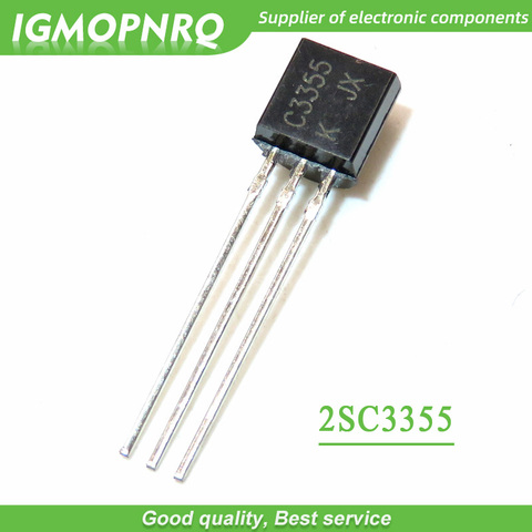 Transistor de RF isc NPN, nuevo Original, 50 unids/lote, 2SC3355 C3355 TO-92, envío gratis ► Foto 1/1