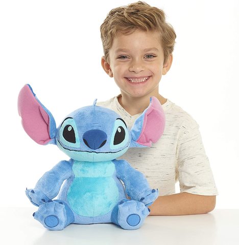 De dibujos animados de Disney azul Rosa punto muñecas de felpa Anime juguetes Lilo y Stitch 20CM Stich juguetes de peluche regalos de Navidad para niños ► Foto 1/6