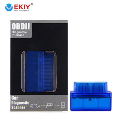 EKIY-herramienta de diagnóstico automático de coche, escáner de DVD OBDII ELM327, Bluetooth V2.1, Android, envío gratis ► Foto 1/6