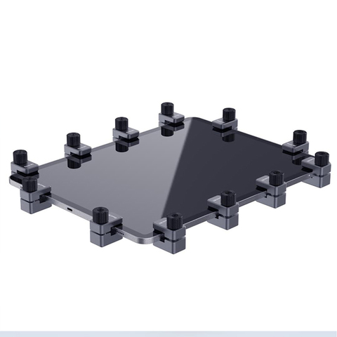 Qianli-Clip de fijación para teléfono, tableta, PC, pantalla LCD de Teléfono Universal, aleación de aluminio, pantalla ajustable, sujeción de vidrio trasero ► Foto 1/6