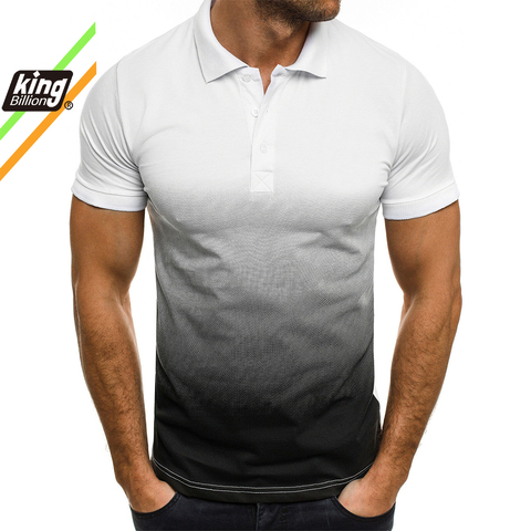 KB hombres Polo de hombre de manga corta Camisa de Polo de Color de contraste Ropa nueva verano Streetwear Casual de los hombres de la moda tops ► Foto 1/6