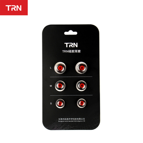 TRN-3 pares (6 uds) de auriculares intrauditivos L M S, de silicona, para KZ, CCA ► Foto 1/6