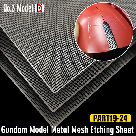 Gundam-modelo de hoja de grabado de malla metálica, actualización de modelado, equipos, Hobby, accesorio para manualidades ► Foto 1/3