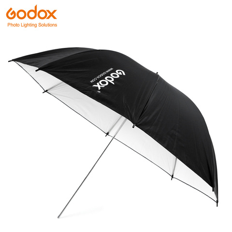 Godox-sombrilla de luz reflectante para estudio fotográfico, paraguas de iluminación blanco y negro de 40 