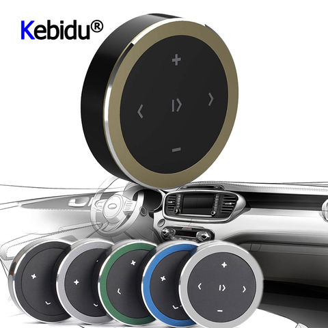 Mini Botón Multimedia Inalámbrico por Bluetooth para coche, motocicleta, fotografía remota, reproducción de música, Control remoto para todos los teléfonos inteligentes ► Foto 1/6