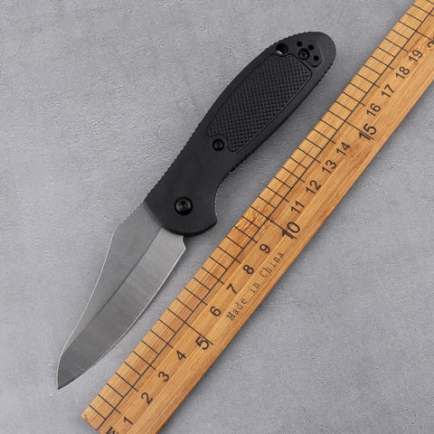 Minicuchillo plegable BM 555, herramienta de mano de supervivencia para acampar, autodefensa, montañismo, 154CM ► Foto 1/6