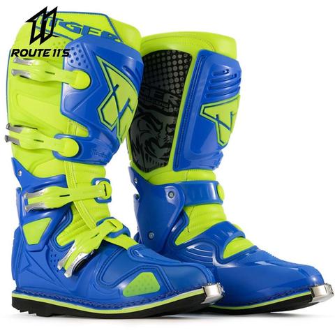 Botas para Motocross Enduro profesional, zapatos de carreras para motocicleta todoterreno ► Foto 1/6