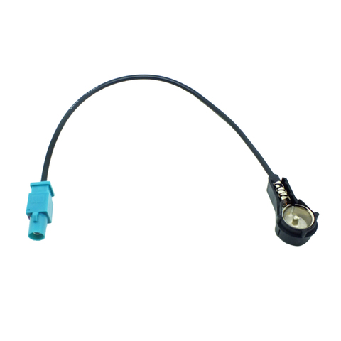 Adaptador de antena estéreo y Radio para coche, conector de antena macho ISO de 9,8 