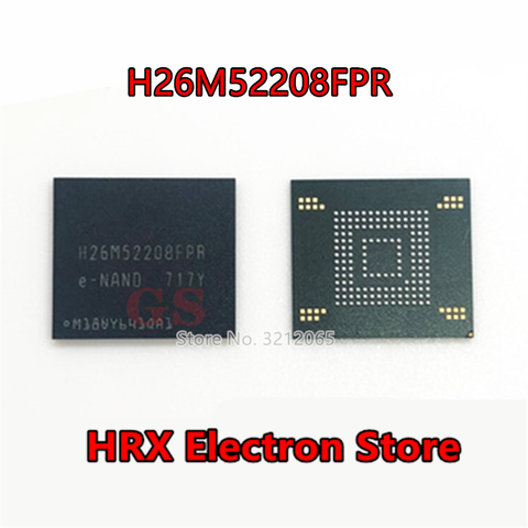 100%, H26M52208FPR, 16GB, BGA153, EMMC, H26M52208FPRE-NAND(1-10 piezas), Original, nuevo ► Foto 1/1