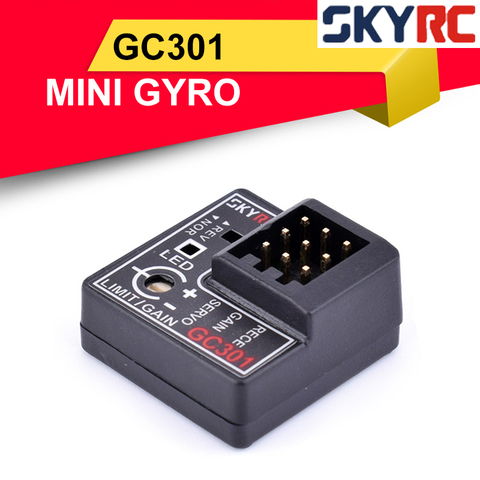 SKYRC-giroscopio con Sensor de giro para coche de carreras, Mini giroscopio para coche de control remoto, salida de dirección correctiva, compacto integrado, GC301, 4-8,4 V ► Foto 1/6