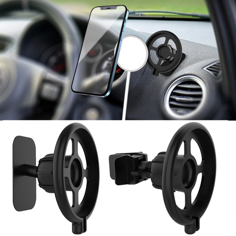 Montaje de teléfono de coche soporte de cargador de montaje de coche de ventilación de aire diseñado para cargador Magsafe base de carga de teléfono de coche ► Foto 1/6