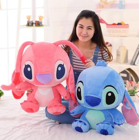 Muñeco de peluche Stich de Lilo & Stitch de dibujos animados, muñeco de juguete de peluche gigante, juguetes de peluche para bebés, regalos de cumpleaños y Navidad para niños ► Foto 1/6