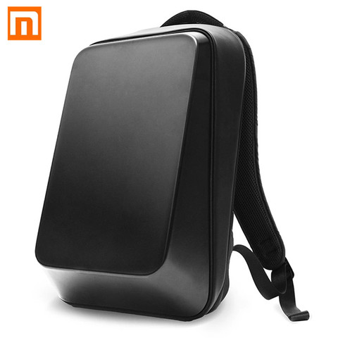 Xiaomi-mochila impermeable de la serie BEABORN para ordenador portátil, morral de negocios de PU de 15,6 pulgadas ► Foto 1/6