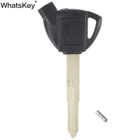 WhatsKey-llave sin cortar para llaves de motocicleta, llave magnética antirrobo para Suzuki AN200 AN250 AN400 AN650 Burgman AN 125 250 400 ► Foto 1/5