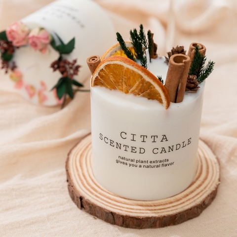 Velas de fragancia de cera de soja para el hogar, vela de Pilar romántica, Decoración de cumpleaños, boda, Navidad, muebles para el hogar, novedad ► Foto 1/6