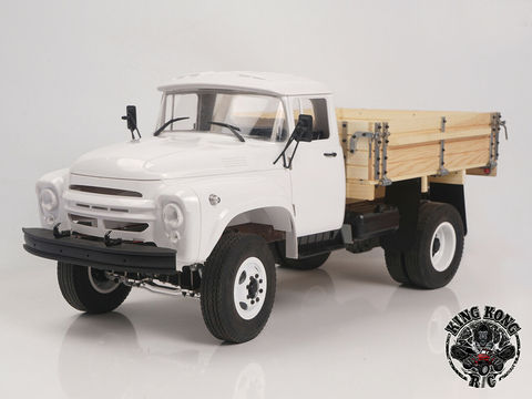 Kingkong RC-Juego de chasis de Metal para camión Tractor, juego de cama de madera ZL-130, 1/12 D-E065 II 4x2 ► Foto 1/1