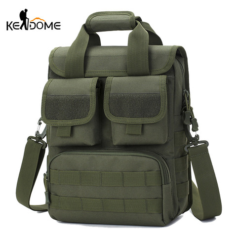 Bolso táctico para hombre, bolsa militar para portátil, bolsos de hombro tipo bandolera, camuflaje, Molle, caza, Camping, deportes de senderismo al aire libre, XA318D ► Foto 1/6