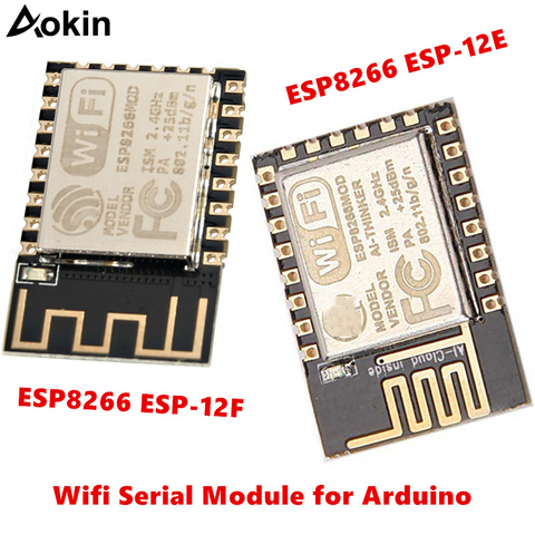 ESP8266 ESP-12E ESP12E ESP12F ESP-12F Placa de módulo serie Wifi para desarrollo de red de puerto remoto transceptor inalámbrico Arduino ► Foto 1/6