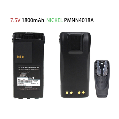 PMNN4018 1800mAh Ni-MH batería para Motorola CT150 CT250 CT450 CT450LS GP88S P040 P080 P308 PRO3150 Radios portátiles ► Foto 1/6