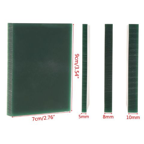 Herramientas de grabado en cera tallada para joyería, bricolaje, artesanal, para fabricante de joyas, Kit de inyección profesional, modelo 5/8/10mm de grosor ► Foto 1/6