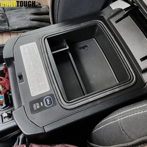 Caja de almacenamiento de reposabrazos Central para coche, bandeja de reposabrazos para Toyota Land Cruiser Prado 2004-2016 2017 2022 ► Foto 1/6